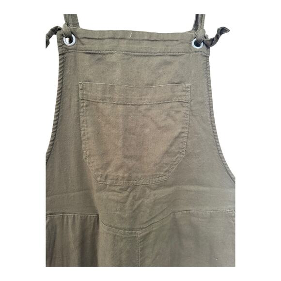 Garage Army Green Cotton Overalls with jogger cuffs size small - Picture 5 of 13